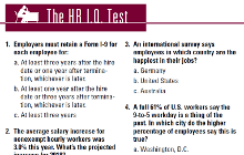 The HR I.Q. Test